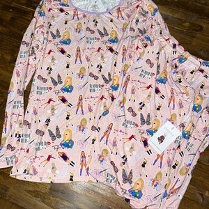 Taylor Swift bamboo pj set
